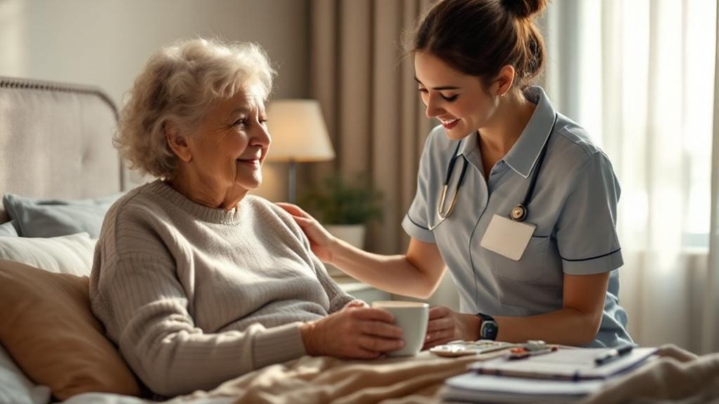 structured morning caregiving routine